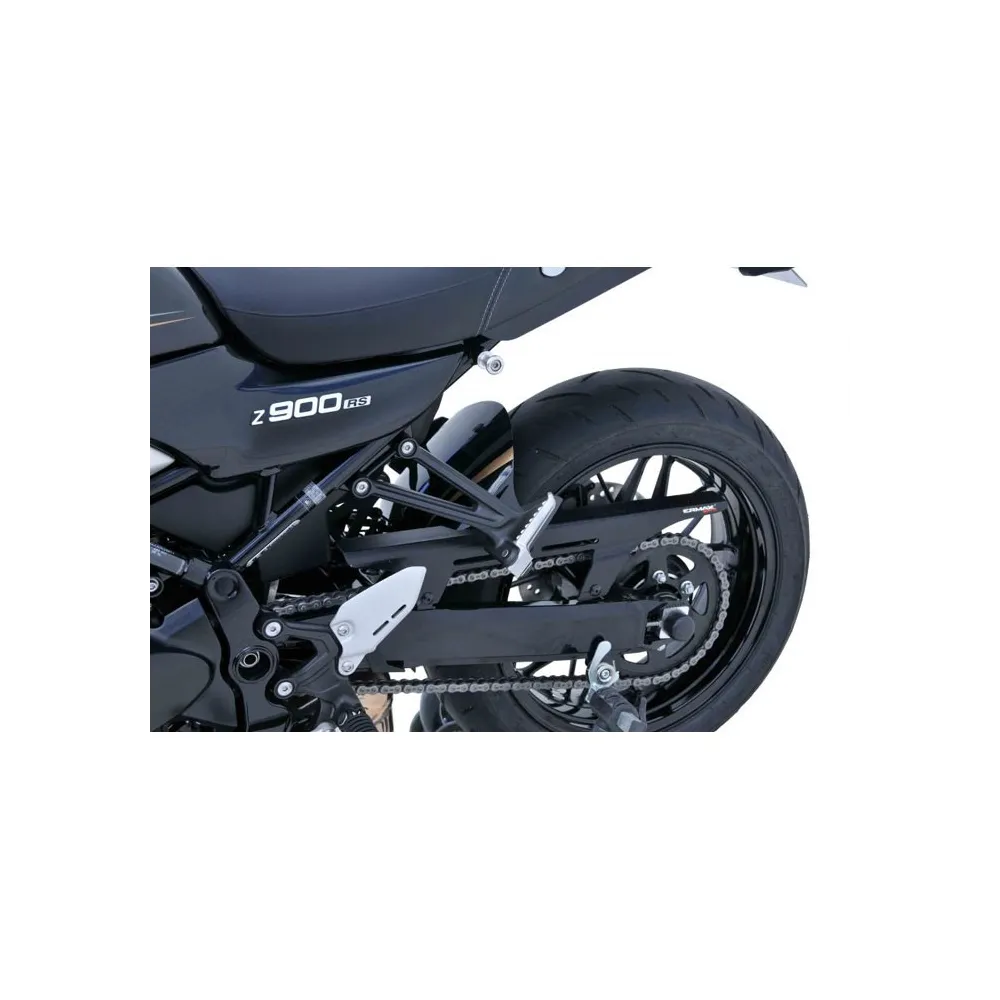 ERMAX Kawasaki Z900 RS 2018 2019 2020 2021 garde boue AR lèche roue BRUT A PEINDRE + carter de chaine alu