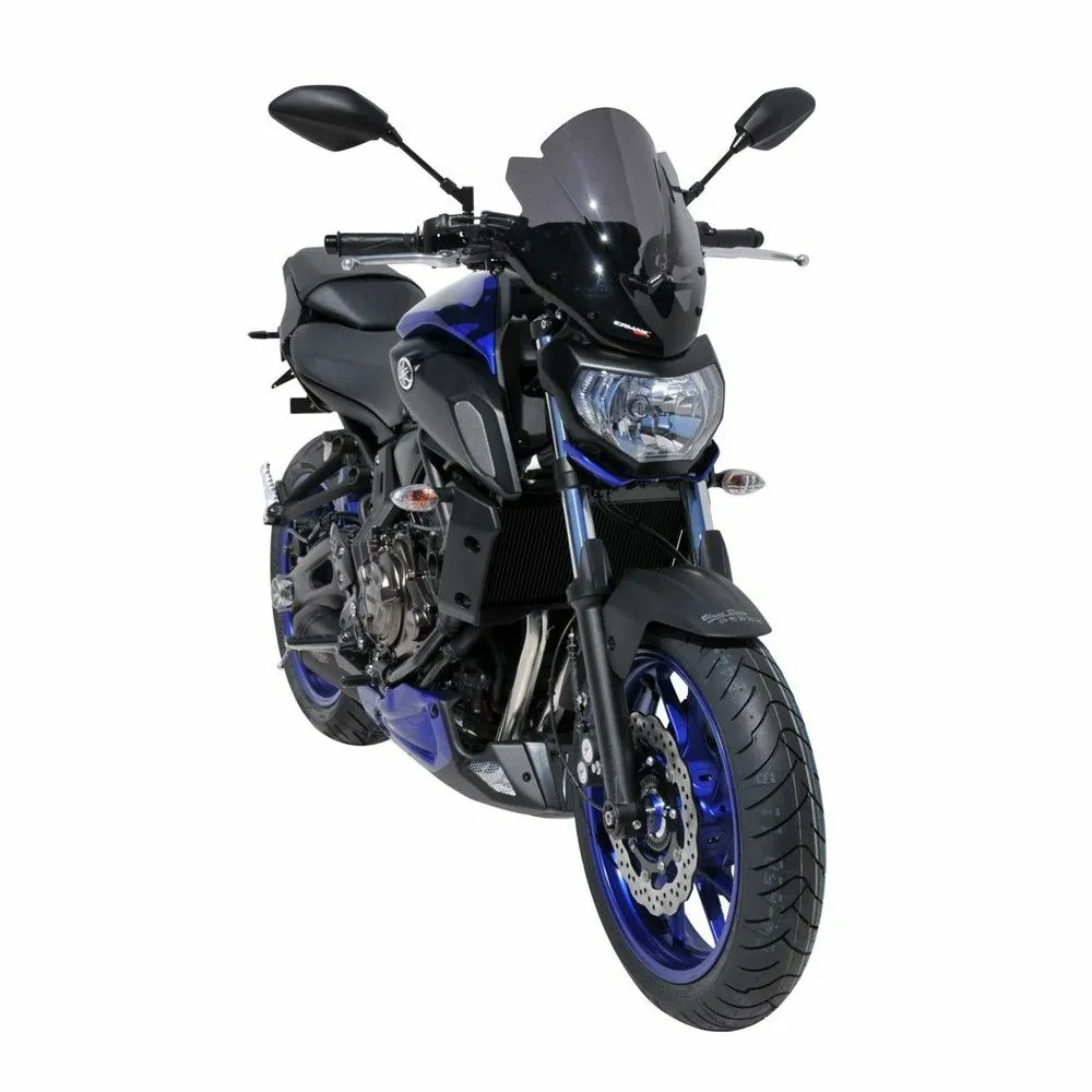 yamaha MT07 2018 2019 2020 saute vent bulle HP 39cm