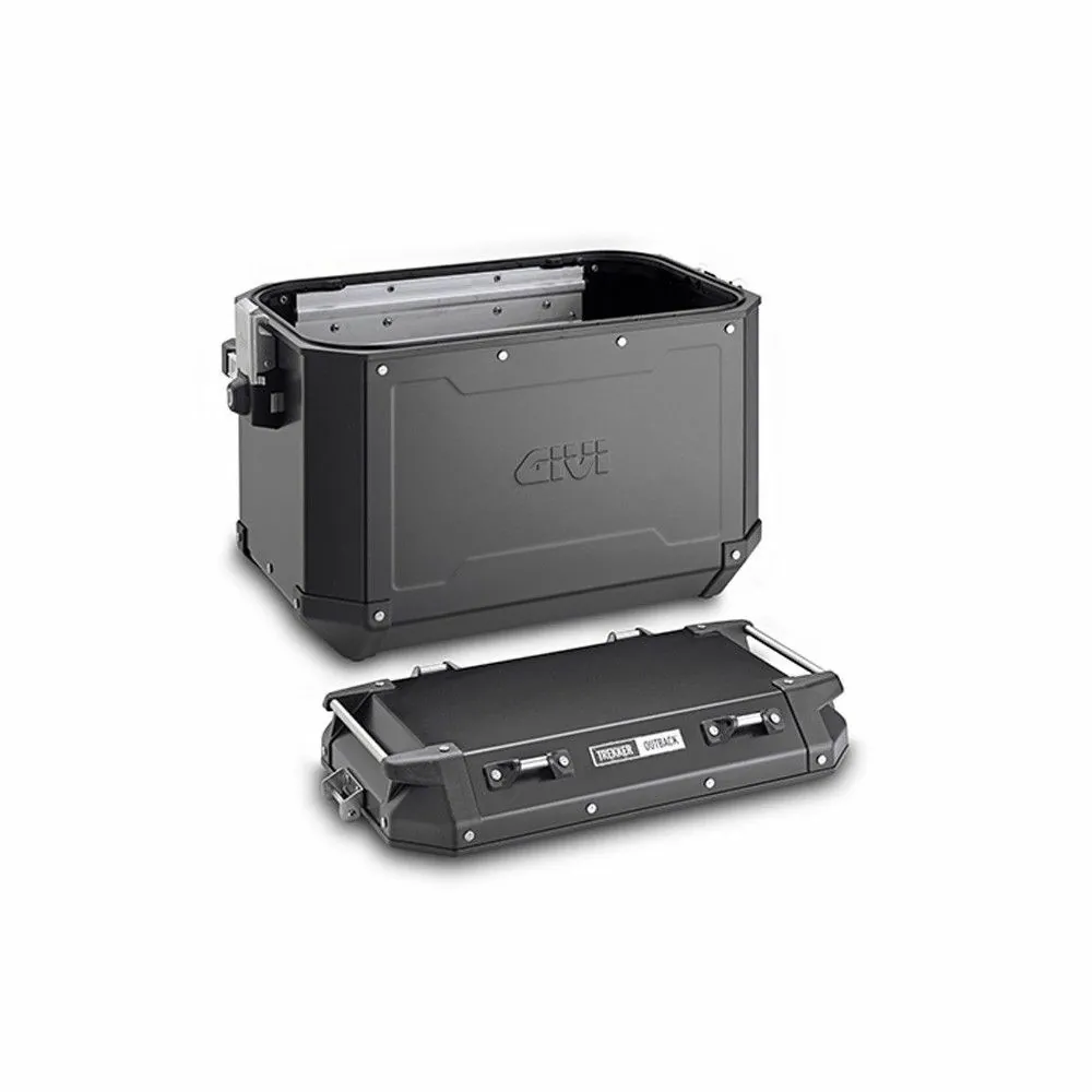 GIVI valise latérale MONOKEY CAME-SIDE TREKKER OUTBACK grand volume 48L noir