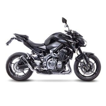 LEOVINCE Kawasaki Z900 / Z900 A2 / 2017 2025 LV-10 BLACK silencer EURO5+ -15204B
