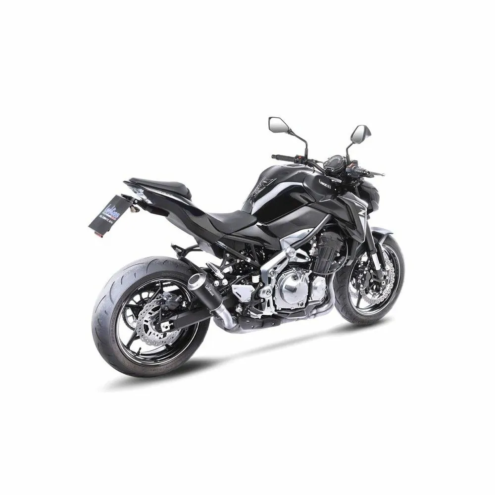 LEOVINCE Kawasaki Z900 / Z900 A2 / 2017 2025 LV-10 BLACK silencer