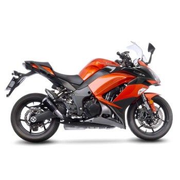 LEOVINCE Kawasaki Z1000 SX / Z1000 / 2011 2020 LV-10 BLACK EURO 4 double silencers 15209B