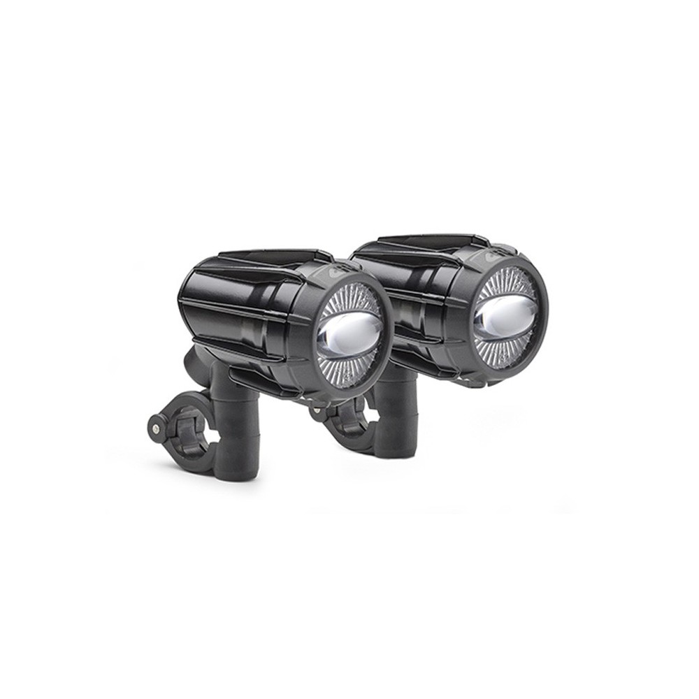 GIVI paire de projecteurs feux antibrouillard LED universels S322 moto trail & GT