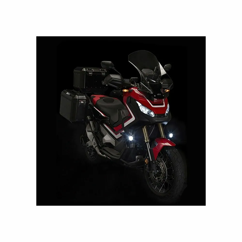 GIVI pair of universal LED fog projectors S322 for motorcycle