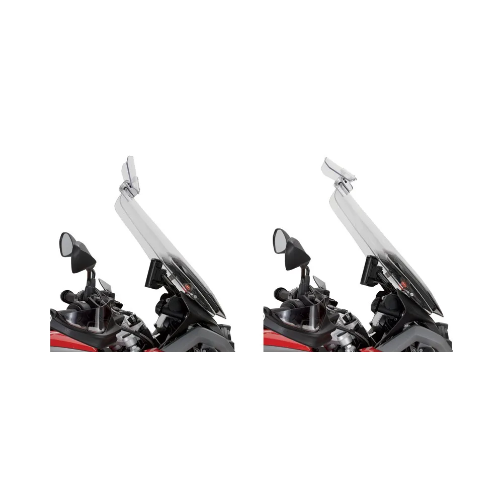 GIVI spoiler déflecteur universel S180T pour bulle pare brise moto scooter incolore