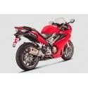 AKRAPOVIC Honda VFR 800 F 2017 2020 TITANIUM exhaust silencer muffler EURO 4 approved SLIP-ON 1811-3424