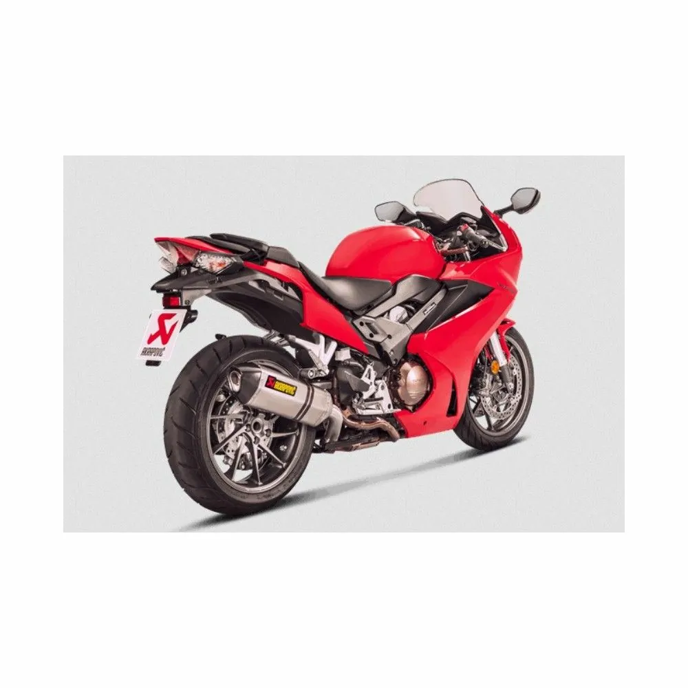 AKRAPOVIC Honda VFR 800 F 2017 2020 pot d'échappement en TITANE homologué EURO 4 SLIP-ON 1811-3424