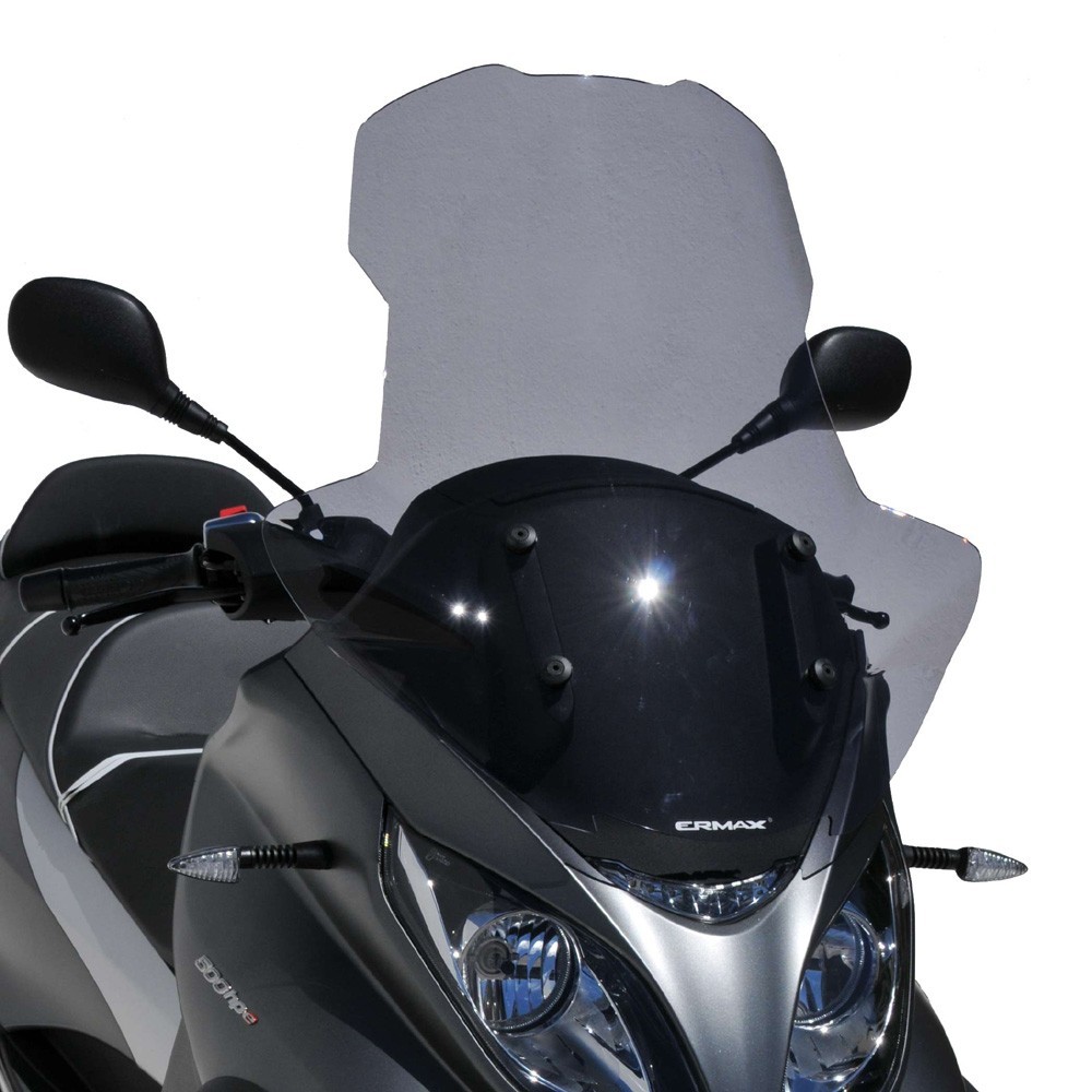 piaggio MP3 350 500 HPE SPORT BUSINESS 2018 2020 high protection windscreen +10 with hand protection - 70cm