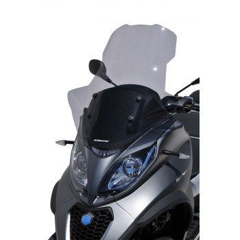 piaggio MP3 350 500 HPE SPORT BUSINESS 2018 2020 high protection windscreen +10 with hand protection - 70cm