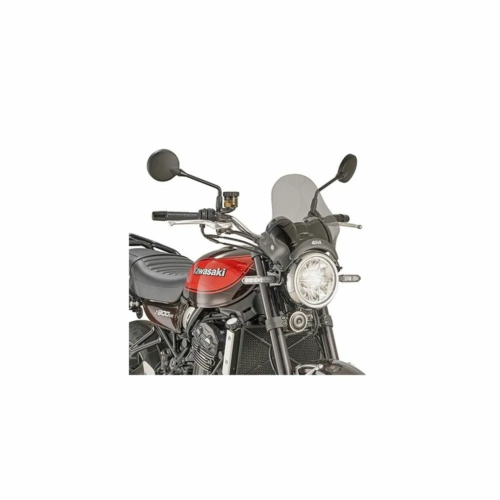 GIVI Kawasaki Z900 RS 2018 2019 bulle saute vent A210 - hauteur 36.5cm