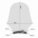 GIVI Kawasaki Z900 RS 2018 2019 bulle saute vent A210 - hauteur 36.5cm