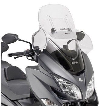 GIVI Suzuki 400 BURGMAN 2017 à 2019 pare brise bulle HP AIRFLOW haute protection AF3115 - hauteur 77cm