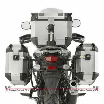 GIVI PL3112CAM Tubular frame for Trekker Outback MONOKEY CAM-SIDE suitcases Suzuki DL 650 VSTROM 2017 2020 