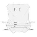 GIVI Suzuki DL 650 VSTROM 2017 to 2019 HP windscreen D3112ST - 44cm high