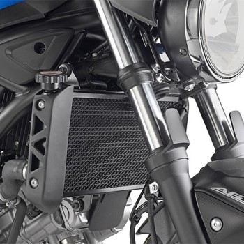 GIVI protection grille de radiateur en acier inox noir pour moto Suzuki SV 650 2016 2018 PR3111