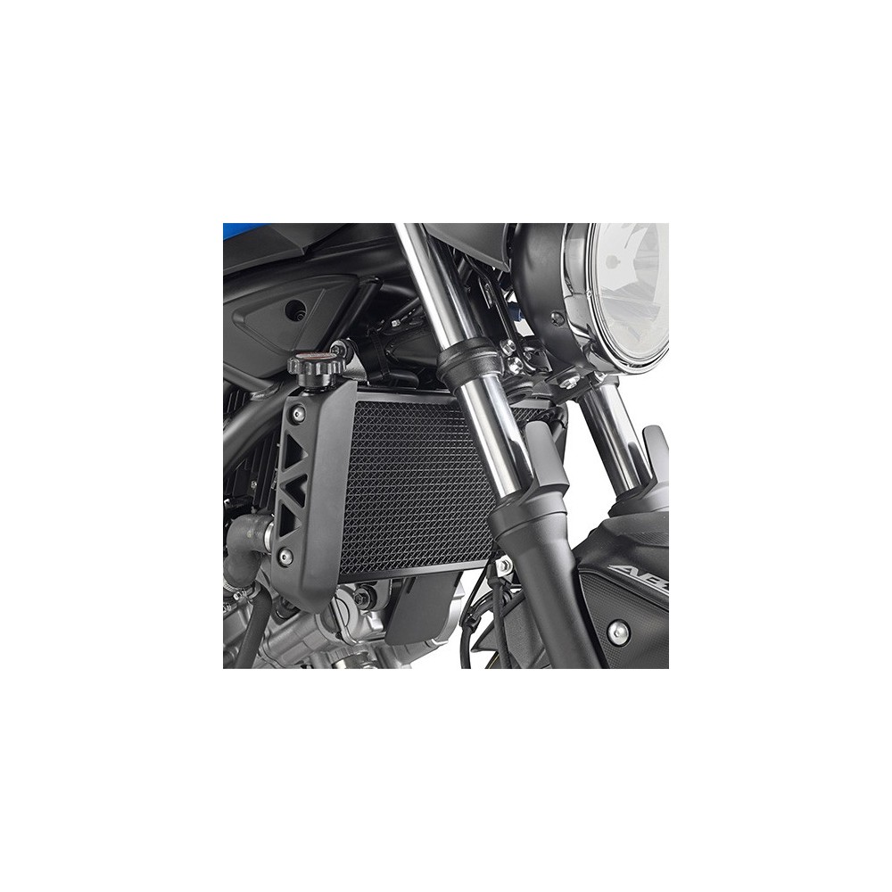 GIVI protection grille de radiateur en acier inox noir pour moto Suzuki SV 650 2016 2018 PR3111