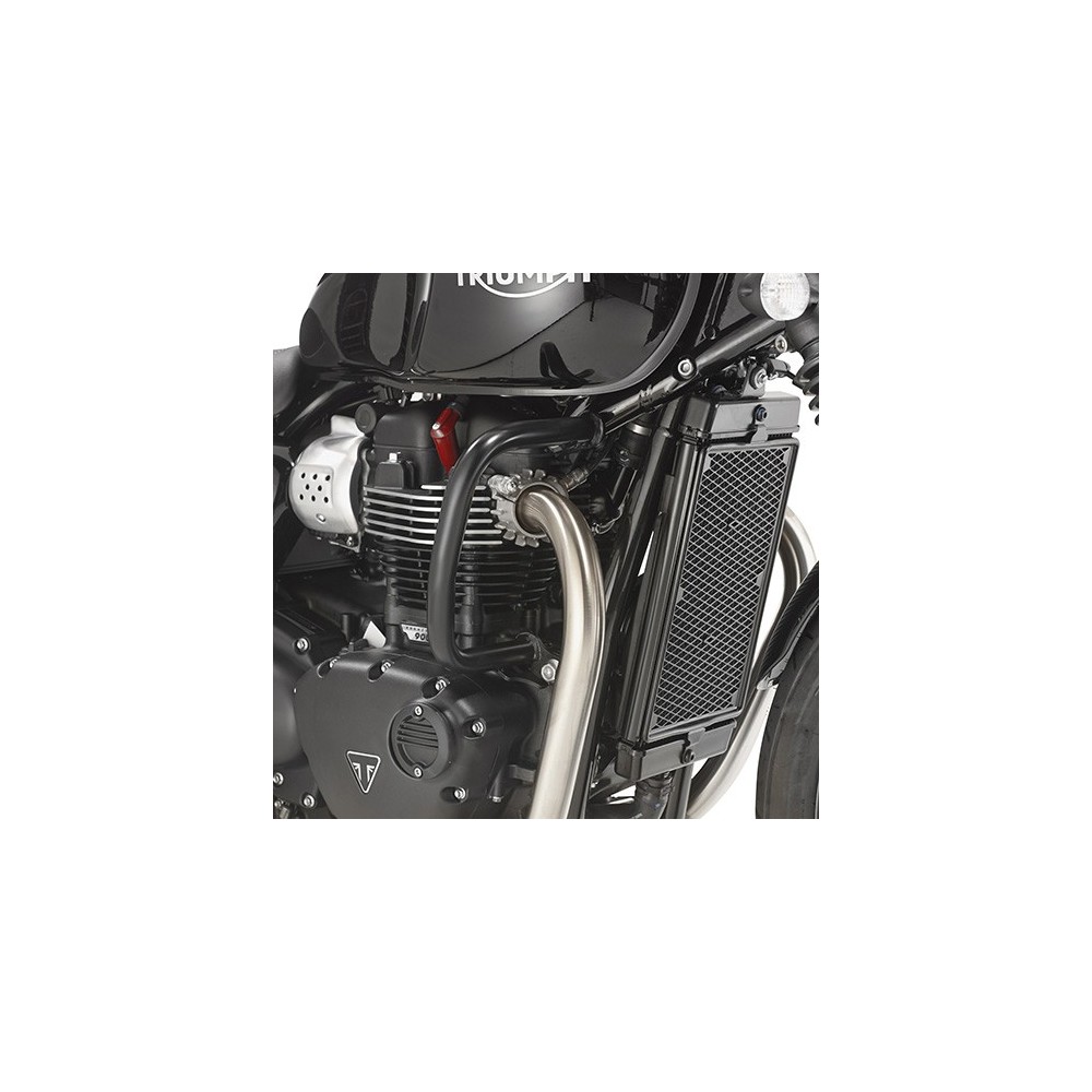 GIVI motorcycle crankcases protection TRIUMPH BONNEVILLE T100 / T120 / STREET TWIN 900 / 1200 / 2016 2023 - TN6410