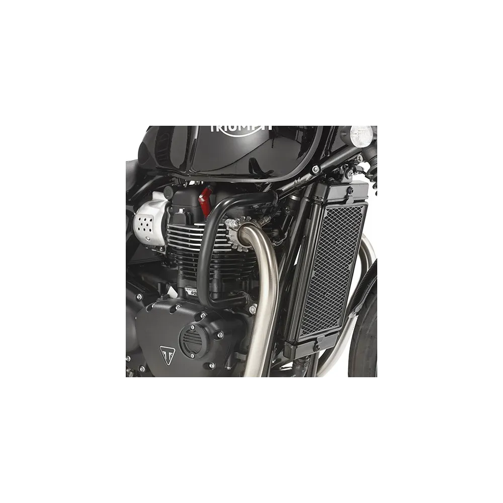 GIVI motorcycle crankcases protection TRIUMPH BONNEVILLE T100 / T120 / STREET TWIN 900 / 1200 / 2016 2023 - TN6410