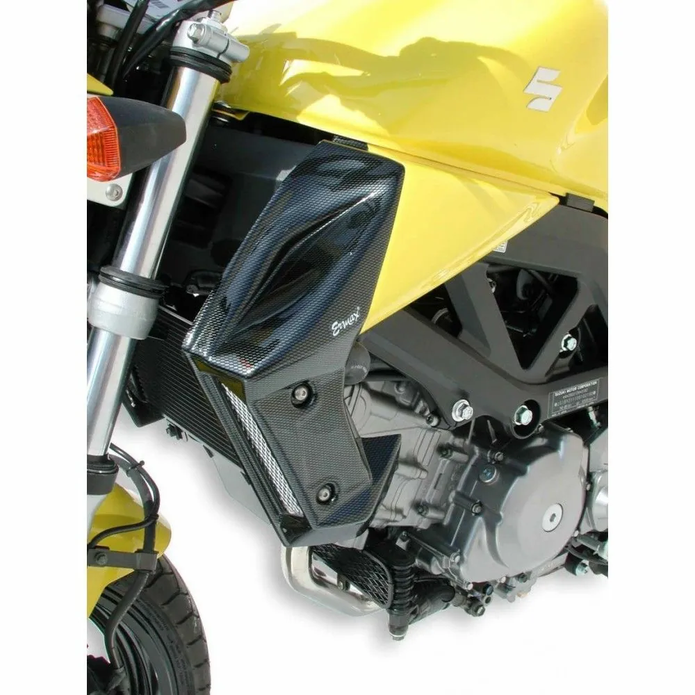 ermax suzuki SV 650 N 2003 2015 ecopes de radiateur PEINT