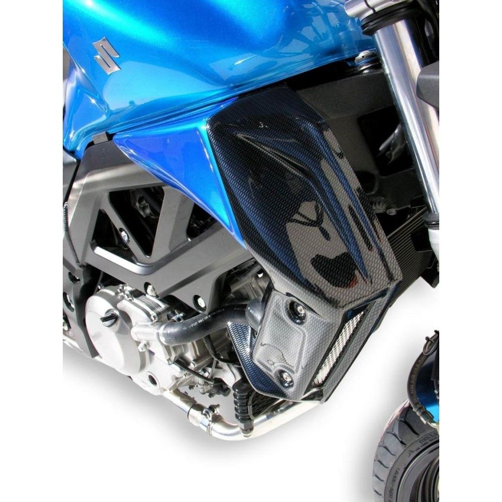 ermax suzuki SV 650 N 2003 2015 ecopes de radiateur PEINT