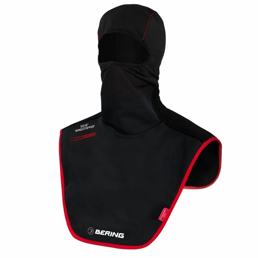 BERING GORE TEX WINDSTOPPER windproof winter plastron + hood tube man woman motorcycle scooter BAF070