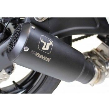 IXRACE YAMAHA MT07 2014 2020 MK2 BLACK complete silencer AY9262SB EURO 4 approved