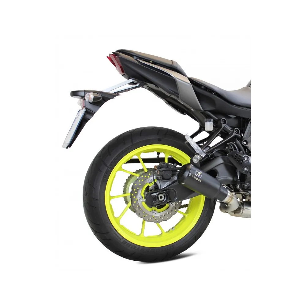 IXRACE YAMAHA MT07 2014 2020 MK2 BLACK complete silencer AY9262SB EURO 4 approved