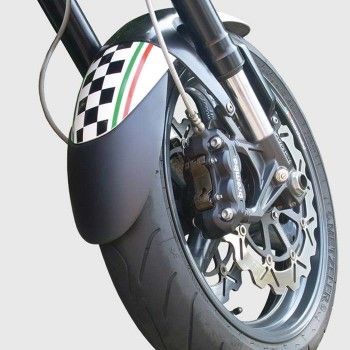 ERMAX kawasaki Z650 2017 2019 extension of FRONT mudguard black