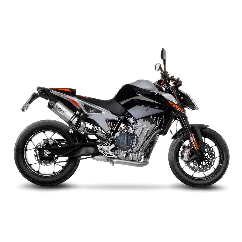 LEOVINCE KTM DUKE 790 / 890 R / 2018 2025 LVONE INOX silencer approved EURO5+ - 14253E