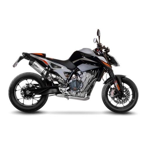 LEOVINCE KTM DUKE 790 / 890 R / 2018 2025 LVONE INOX silencer approved EURO5+ - 14253E