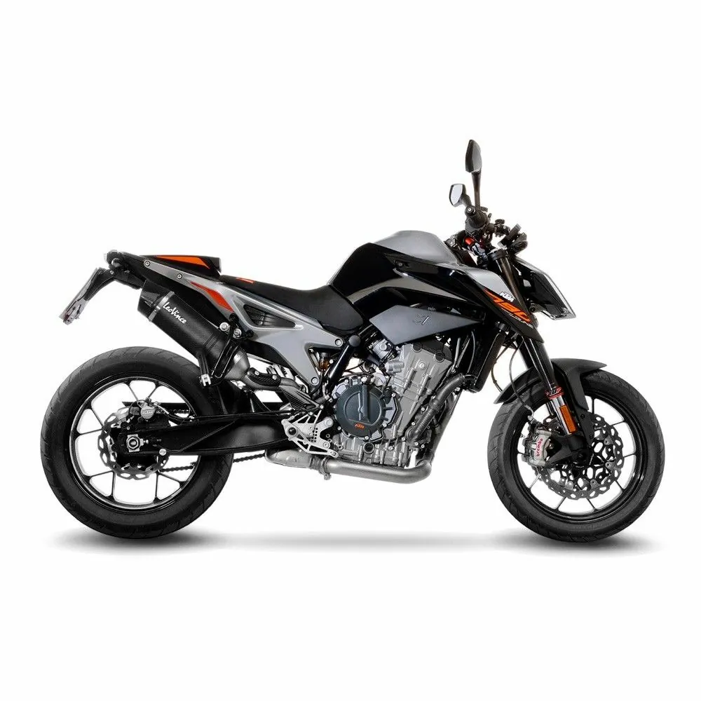 LEOVINCE KTM DUKE 790 2018 2020 LVONE CARBON silencer EURO 4 approved 14254E