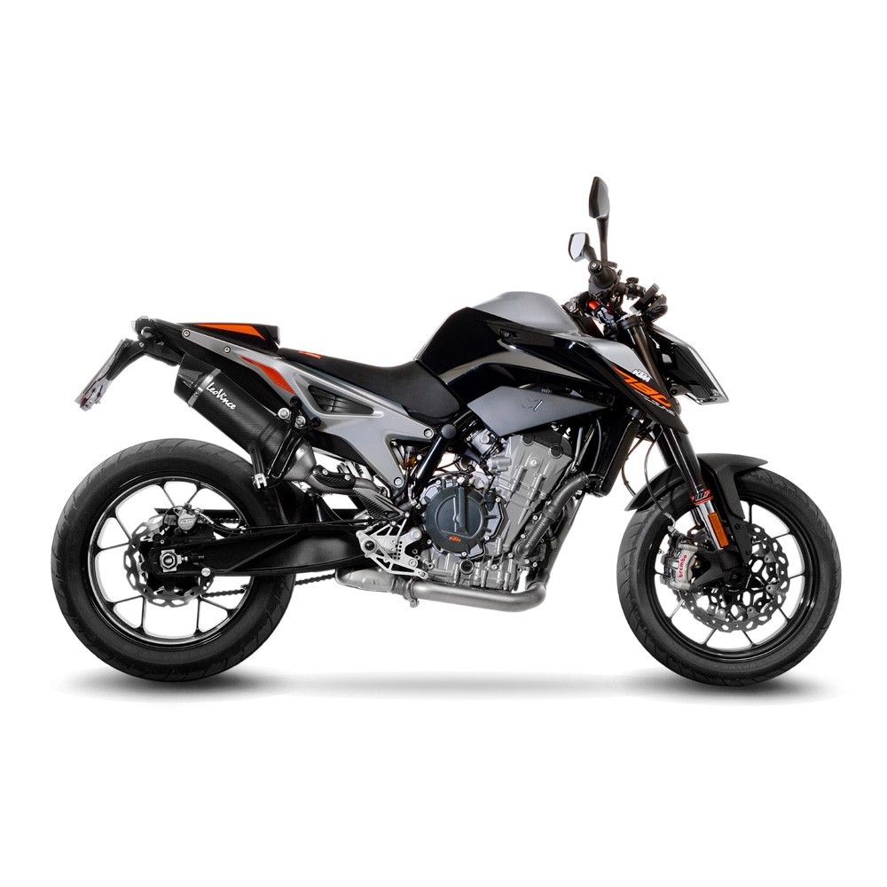 LEOVINCE KTM DUKE 790 / 890 R / 2018 2025 LVONE CARBON silencer EURO5+ - 14254E