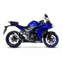 LEOVINCE YAMAHA YZF R3 / MT03 / 2018 2023 LV PRO pot d'échappement inox hom EURO 4 14257E