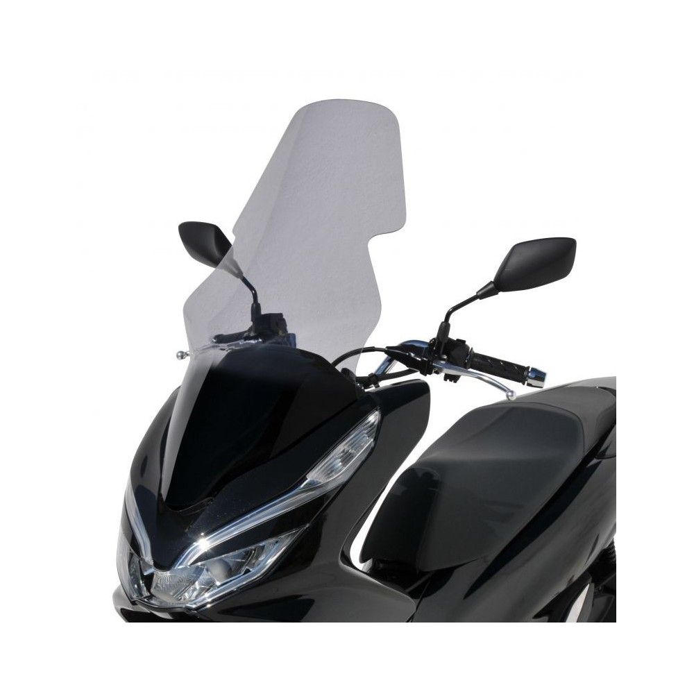 ermax honda PCX 125 150 ABS 2018 2019 2020 pare brise haute protection TOURING HP hauteur 85cm avec protèges-mains