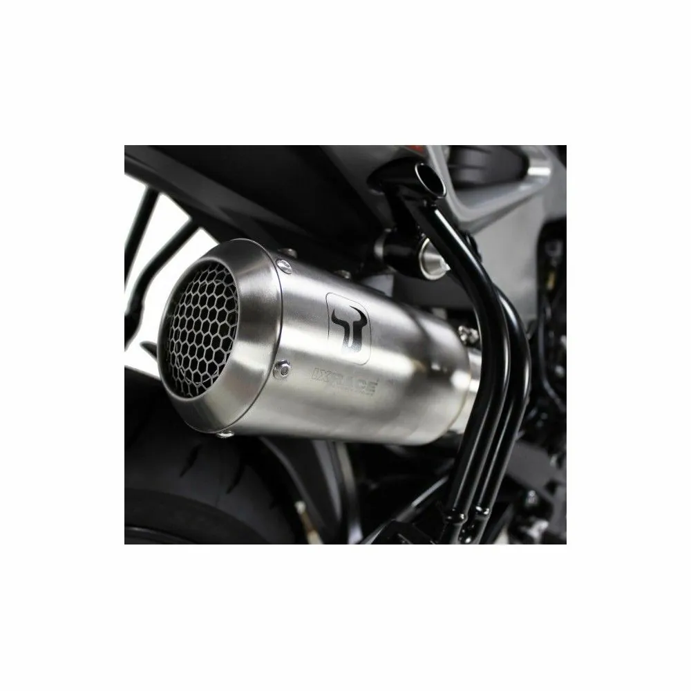 IXRACE KTM DUKE 790 / DUKE 890 R / SVARTPILEN / 2017 2025 MK2 INOX silencer AM3279S - EURO5+