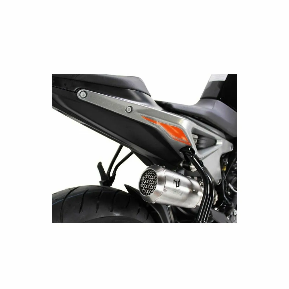 IXRACE KTM DUKE 790 / DUKE 890 R / SVARTPILEN / 2017 2025 pot d'échappement MK2 INOX AM3279S - EURO5+