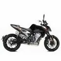 IXRACE KTM DUKE 790 / DUKE 890 R / SVARTPILEN / 2017 2025 MK2 INOX silencer AM3279S - EURO5+
