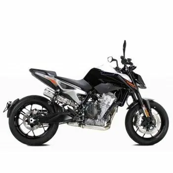 IXRACE KTM DUKE 790 / DUKE 890 R / SVARTPILEN / 2017 2025 pot d'échappement MK2 INOX AM3279S - EURO5+