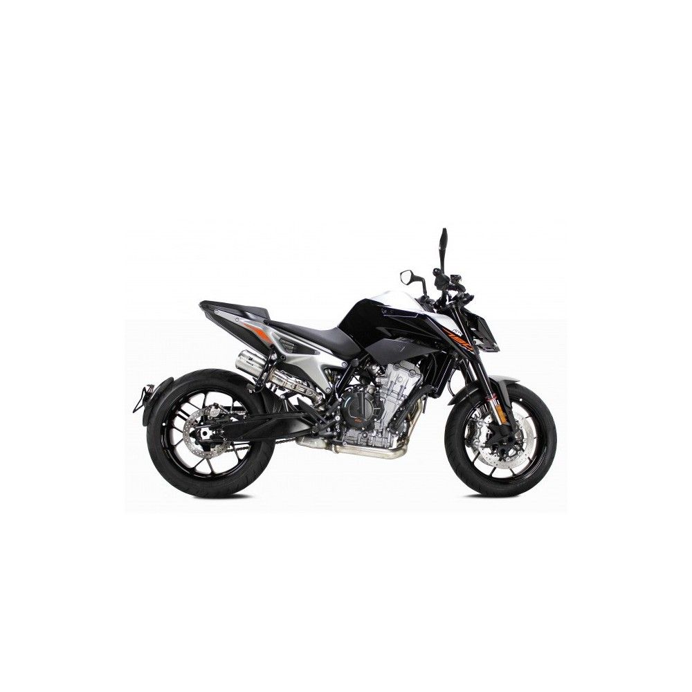 ixrace ktm duke 790 duke 890 r 2017 2023 mk2 inox silencer
