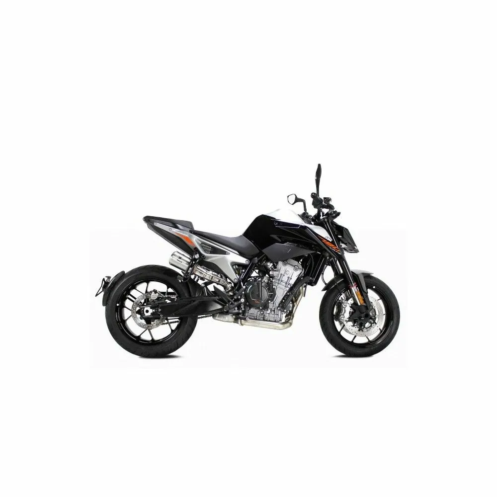 IXRACE KTM DUKE 790 / DUKE 890 R / SVARTPILEN / 2017 2025 pot d'échappement MK2 INOX AM3279S - EURO5+