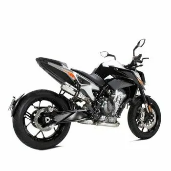 IXRACE KTM DUKE 790 / DUKE 890 R / SVARTPILEN / 2017 2025 pot d'échappement MK2 INOX AM3279S - EURO5+