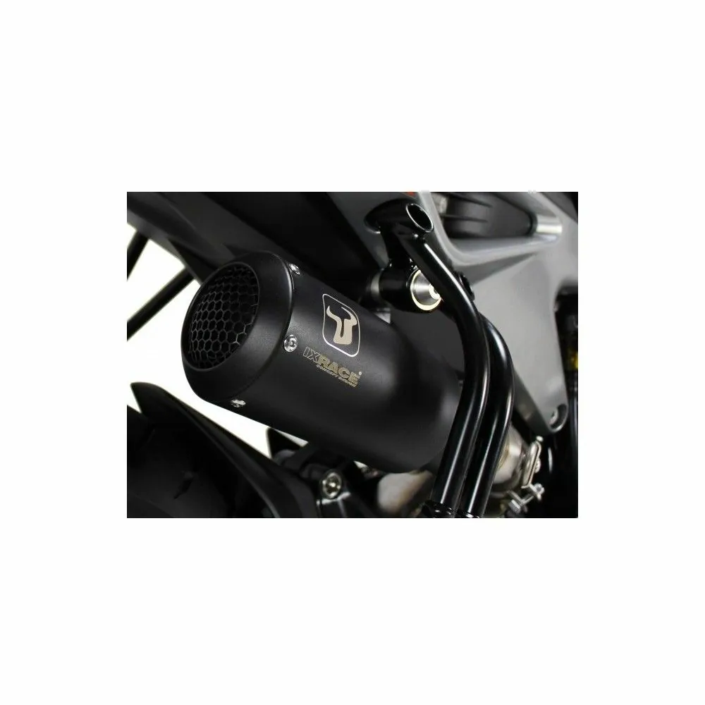IXRACE KTM DUKE 790 / DUKE 890 R / SVARTPILEN / 2017 2025 MK2B BLACK silencer AM3279SB - EURO5+