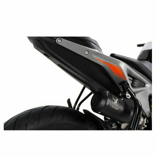IXRACE KTM DUKE 790 / DUKE 890 R / SVARTPILEN / 2017 2025 MK2B BLACK silencer AM3279SB - EURO5+