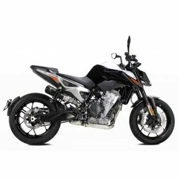 IXRACE KTM DUKE 790 / DUKE 890 R / SVARTPILEN / 2017 2025 MK2B BLACK silencer AM3279SB - EURO5+