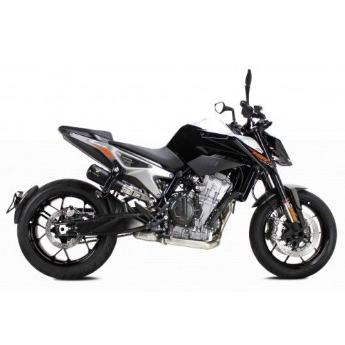 IXRACE KTM DUKE 790 / DUKE 890 R / SVARTPILEN / 2017 2025 pot d'échappement MK2B BLACK AM3279SB - EURO5+
