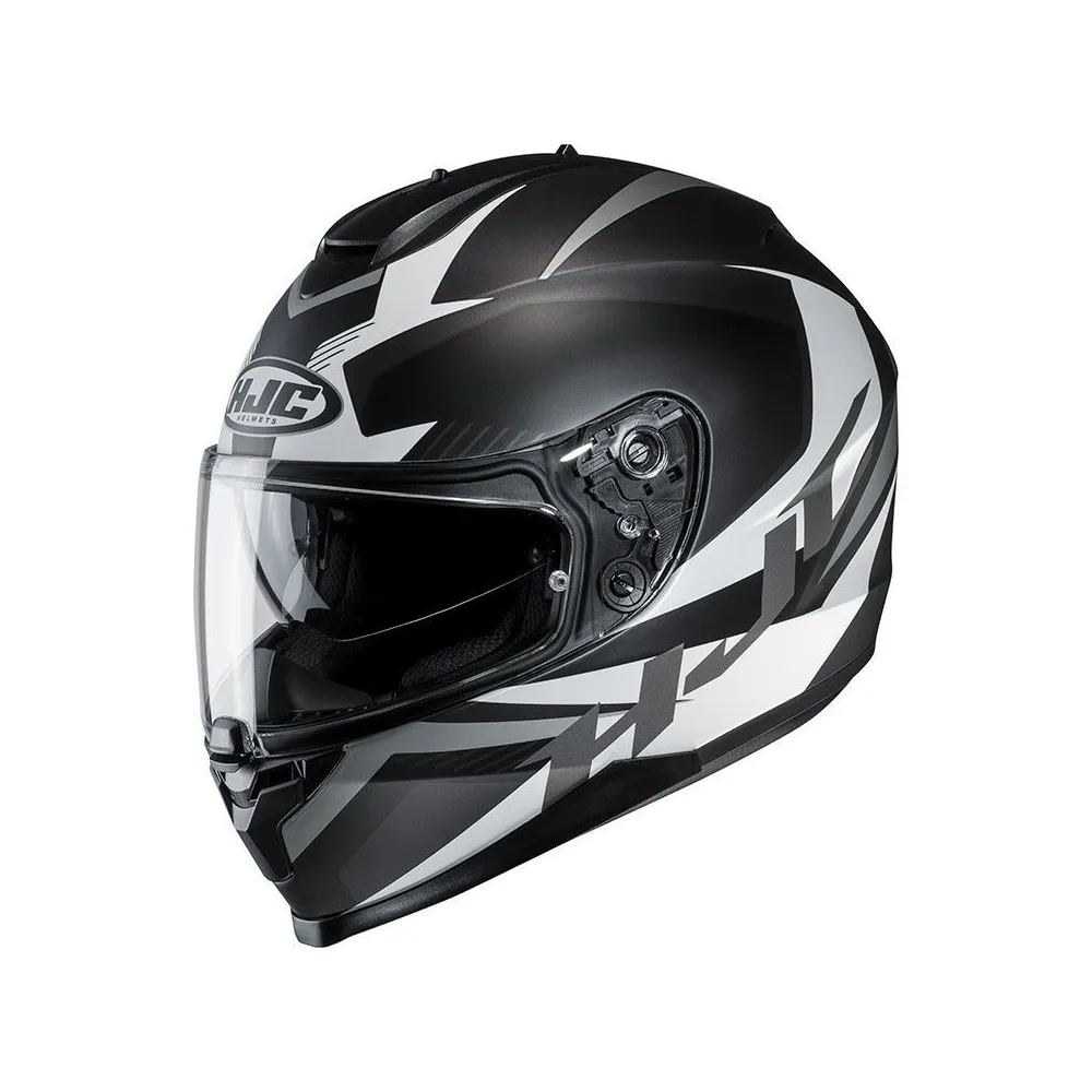 HJC road full-face helmet C70 TROKY MC-5SF motorcycle scooter matt black grey white