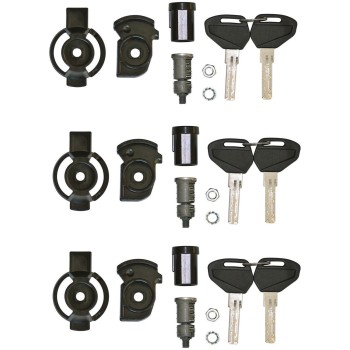 Givi kit 3 barillets 1 clé SECURITE pour top case et valise monolock ou monokey GIVI SL103