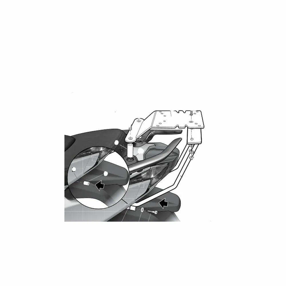 shad-top-master-top-case-support-kymco-xciting-400-2013-2017-luggage-rack-k0xc42st