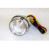 universal round rear LED headlight for motorcycle undertray