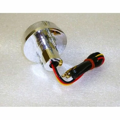 universal round rear LED headlight for motorcycle undertray